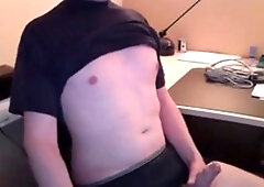 Inexperienced, gay, gay jerking