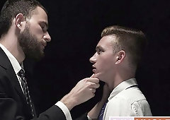 Bishop Davies fucking Elder Herring in the ass