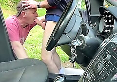 Car door open, this turned into something intense