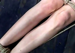 This slut learns discipline as she gets dominated BDSM porn