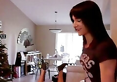 Hot Tranny Models Suck and Fuck Behind the Scenes