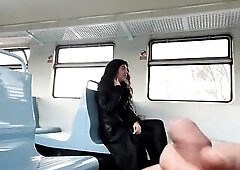 Public Jock Flashing on a Teach - Stranger Woman Was Shocked When That babe Saw My Cock