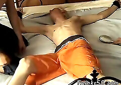 Big men showing their ass