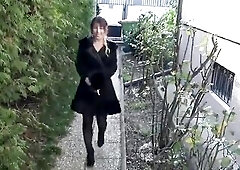 German films his screwing girlfriend in ebony nylons