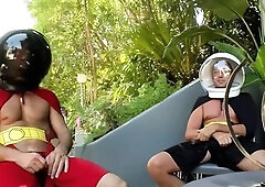 Hard Sex in Foursome, Cuties Crave Their Holes Full and Cum on Face