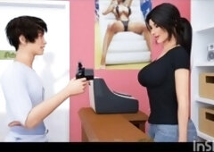 Big tits milf, milf city, milf city game