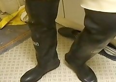 nlboots - westgate riverside waders blue jeans