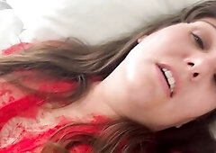 COMPILATION Stepdad Eats My Constricted BUTT & Juicy CUNT