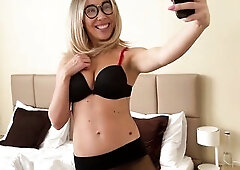 I put on tights and boots and juice started flowing off me