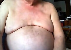 grandpa stroke on webcam