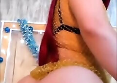Big Ass Redhead Rides Her Dildo