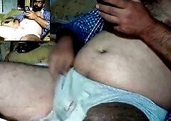 Straight guy Cenkay shoots his load all over in this homemade session