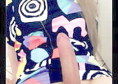 Anal toy, cute shemale