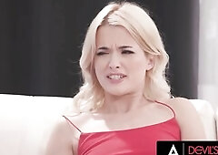 Teen Gets Her Twat Fucked In Interracial Three-some