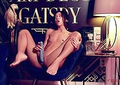 Lia Lin's Wet Chair Orgasm