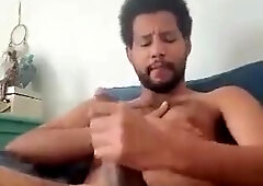 Iggy's BIG BLACK COCK Blows his last Fountain of the Day