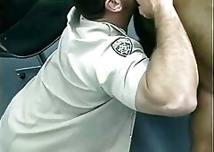 Nasty Police Bears Threeway Fuck