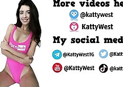 I Bought a Student's Pants at a Public Cafe and This babe Offered to Bang - Katty West