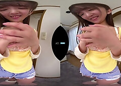 Japanese busty girl VR porn