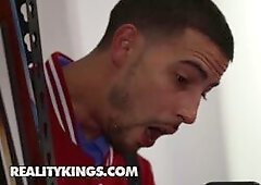 Sexy Katana Kombat Gets Caught Masturbating in the Library