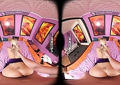 VR Conk: Hawt Fighter In Fishnet Screws Hard Doggy in Tekken Cosplay Porn Parody - VR Porn