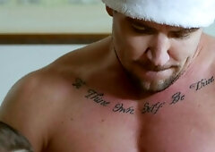 GayRoom: Military guy Kyle Kash nailed rough on Christmas