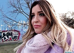 Public Agent Big boobs babe gets indecent proposal