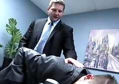 The Gay Office: In collar has a taste for ramming hard