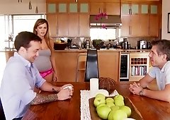 Keisha Grey rammed with a mature cock