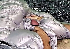 Down Jacket Humping on the Moon