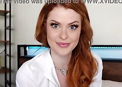 Hot Redhead College Co-Ed Elly Grasp Seduces Her Trainer