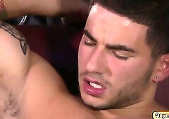 Colton blowjobs Vadim and fucks his anal hard