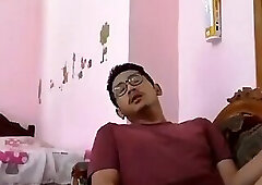 Indonesian Nerd Masturbating Indo Coli Solo