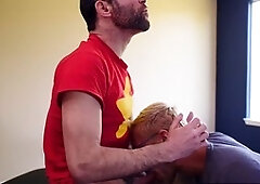 Blondie Sherman Maus takes it bareback from Dusty Williams