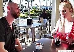 Random Stranger Discharges His Love Load Into My Wifes Cunt - TouchMyWife -