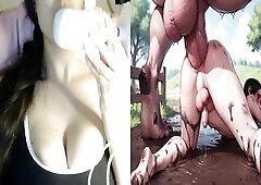 Giant Knob in Farm Compilation - ASMR React Porn