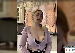 Amazoniiaa Salacious unveiling at stripTango