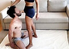 Pile Driver Milking – Self Cum Facial Kiss