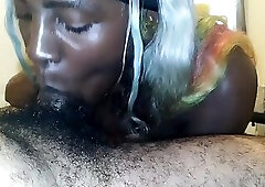 Bust 2 nuts with cheating tranny