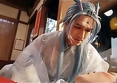 Modelmedia Asia - Nezha 2 - the Three Dragon Maidens Want to Drain Nezha's Semen