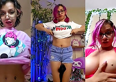 Goddess Rarity Strips And Trys On New Clothes