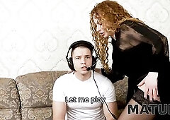 MATURE4K. Shaggy older wench getting screwed by a hung gamer large time