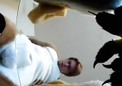 Fuzzyroo And the Glass Table