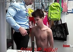 Twink's Steal Deal Turns Into Guard's Sexual Release