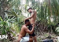 Benjamin and Damian enjoy a romantic walk before passionately making out and feeling each other's throbbing cocks - PAPI