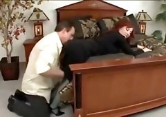 Delightful mature female anal