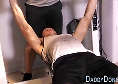 Stepparent gives intense anal pleasure in hardcore gay session