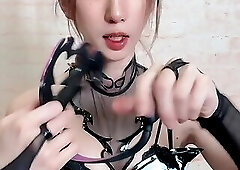ABT250502 Sexy devil in chastity -穿贞操锁的性感小魅魔