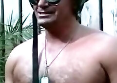 Bear Cop Mike Anthony Jacking Off