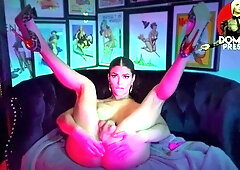 Solo webcam tranny masturbation